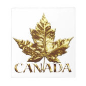 Canada Notepad Gold Medal Canada Souvenir-laptop Notitieblok (Voorkant)