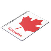Canada Notitieboek (Linkerzijde)