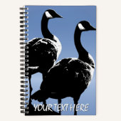 Canada Notitieboek Aangepaste Canada Gans Notitieb (Voorkant)