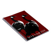 Canada Notitieboek Custom Canada Goose Notitieboek (Rechterzijde)