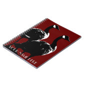 Canada Notitieboek Custom Canada Goose Notitieboek (Linkerzijde)