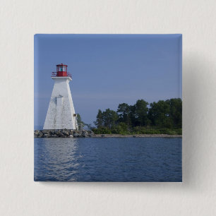 Canada, Nova Scotia, Cape Breton Island, Vierkante Button 5,1 Cm
