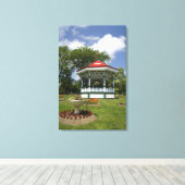Canada, Nova Scotia, Halifax, Openbare Tuinen. 2 Canvas Afdruk (Insitu (Houten vloer))