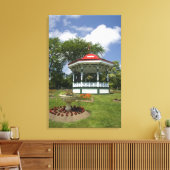 Canada, Nova Scotia, Halifax, Openbare Tuinen. 2 Canvas Afdruk (Insitu (Woonkamer))