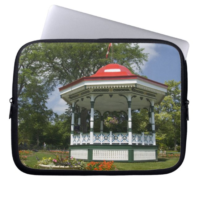 Canada, Nova Scotia, Halifax, Openbare Tuinen. 2 Laptop Sleeve (Voorkant)