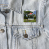 Canada, Nova Scotia, Halifax, Openbare Tuinen. 2 Vierkante Button 5,1 Cm (In situ)