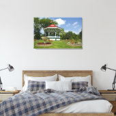 Canada, Nova Scotia, Halifax, Openbare Tuinen. Canvas Afdruk (Insitu (Slaapkamer))