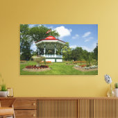 Canada, Nova Scotia, Halifax, Openbare Tuinen. Canvas Afdruk (Insitu (Woonkamer))