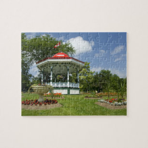 Canada, Nova Scotia, Halifax, Openbare Tuinen. Legpuzzel