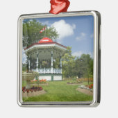 Canada, Nova Scotia, Halifax, Openbare Tuinen. Metalen Ornament (Links)