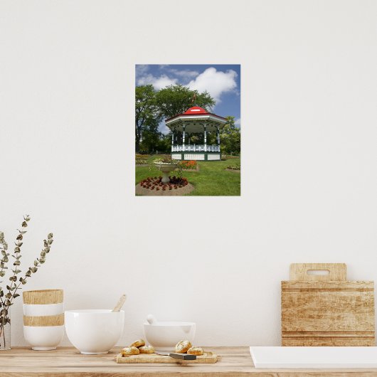 Canada, Nova Scotia, Halifax, publieke tuinen. 2 Poster (Keuken)