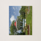 Canada, Nova Scotia, Halifax, publieke tuinen. Legpuzzel (Verticaal)