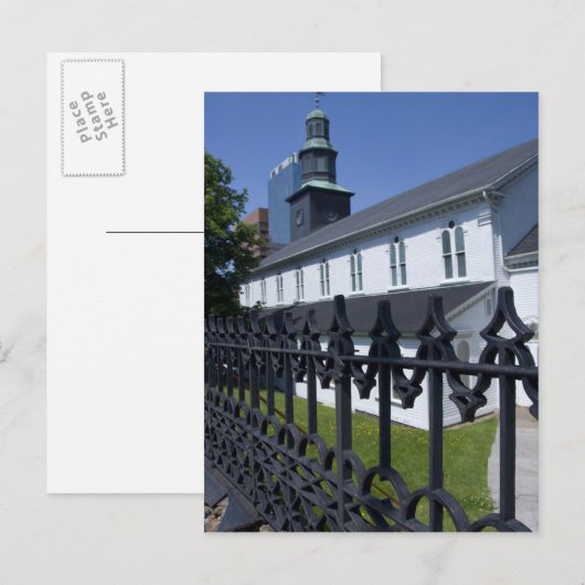 Canada, Nova Scotia, Halifax. Saint Paul's Briefkaart (Voorkant / Achterkant)