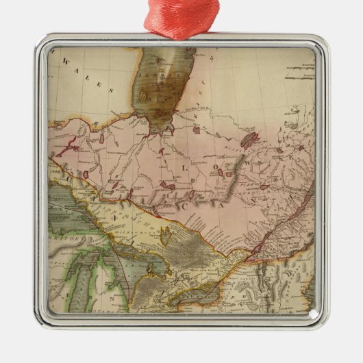 Canada, Nova Scotia Metalen Ornament (Voorkant)