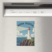 Canada Nova Scotia Vuurtoren Magneet (Insitu (Vaatwasser))