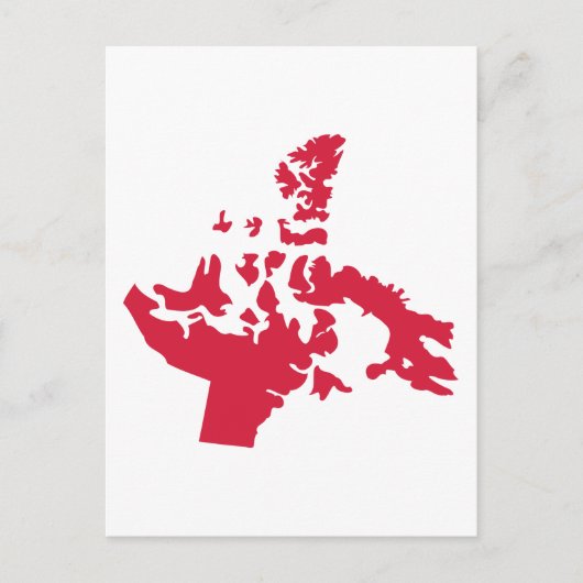 Canada - Nunavut Briefkaart (Voorkant)