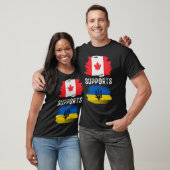 Canada ondersteunt Oekraïne, ondersteunt Oekraïne T-shirt (Unisex)