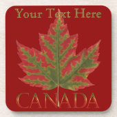 Canada Onderzetter Canada Maple Leaf Custom Souven (Voorkant)