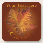 Canada Onderzetter Canada Maple Leaf Onderzetter (Voorkant)