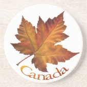 Canada Onderzetter Souvenir Autumn Leaf Canada Gif (Voorkant)