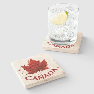 Canada Onderzetters Canada Maple Leaf Souvenir Ond