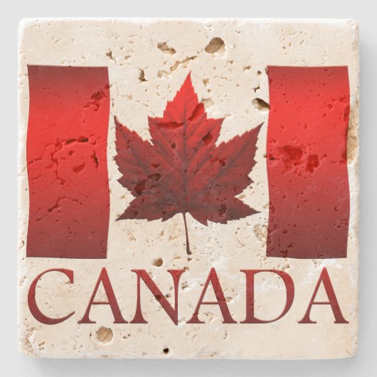 Canada Onderzetters Canada Maple Leaf Souvenir Ond (Voorkant)