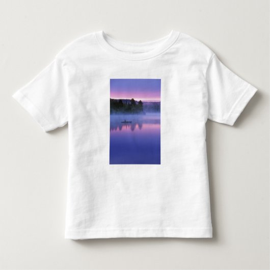 Canada, Ontario, Algonguin Park, Canoexiston Kinder Shirts (Voorkant)
