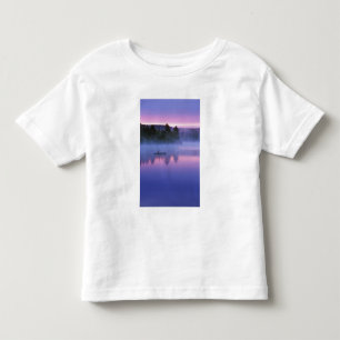 Canada, Ontario, Algonguin Park, Kanoër op Kinder Shirts
