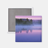 Canada, Ontario, Algonguin Park, Kanoër op Magneet (Voorkant / Achterkant)