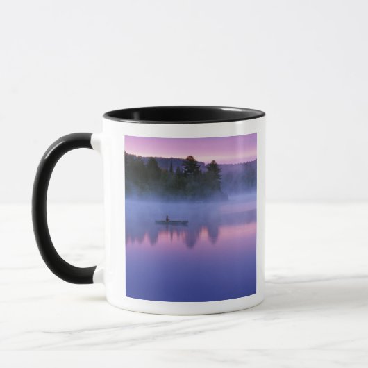 Canada, Ontario, Algonguin Park, Kanoër op Mok (Links)