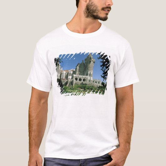 Canada, Ontario, Toronto. Historic Casa Loma T-shirt (Voorkant)