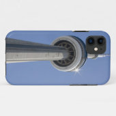 Canada, Ontario, Toronto. Top van de CN Tower met Case-Mate iPhone Case (Achterkant (horizontaal))