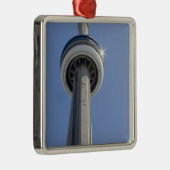 Canada, Ontario, Toronto. Top van de GN-tower met Metalen Ornament (Rechts)