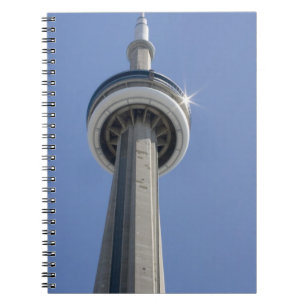 Canada, Ontario, Toronto. Top van de GN-tower met Notitieboek