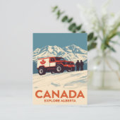 Canada Ontdek Alberta Off-Road Avontuur Briefkaart (Staand voorkant)