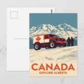 Canada Ontdek Alberta Off-Road Avontuur Briefkaart (Voorkant / Achterkant)
