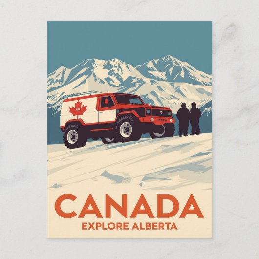 Canada Ontdek Alberta Off-Road Avontuur Briefkaart (Voorkant)