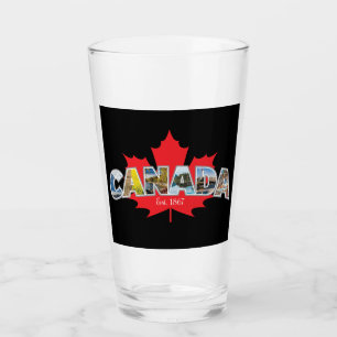 "Canada Oost. 1867-inch met leder uit mazen Glas