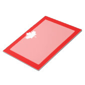 Canada Opgericht 1867 Jubileum 150 Jaar Notitieblok (Schuin)