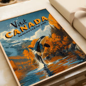 Canada Orca Poster – Vancouver Island Art