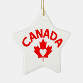Canada ornament, aanpassen keramisch ornament (Rechts)
