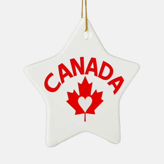 Canada ornament, aanpassen keramisch ornament (Rechts)