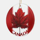 Canada Ornament Custom Canada Souvenir Jouw naam H (Links)