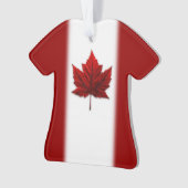 Canada Ornament Custom Canada Souvenir Jouw naam H (voorkant)