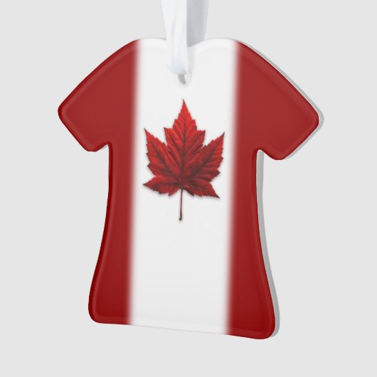 Canada Ornament Custom Canada Souvenir Jouw naam H (voorkant)