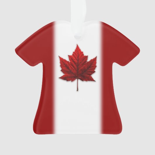 Canada Ornament Custom Canada Souvenir Jouw naam H (voorkant)