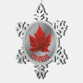 Canada Ornament Maple Leaf kerstdecoration (Rechts)