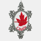 Canada Ornament Personalized Canada Souvenir (Links)