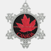 Canada Ornament Personalized Canada Souvenir (Voorkant)