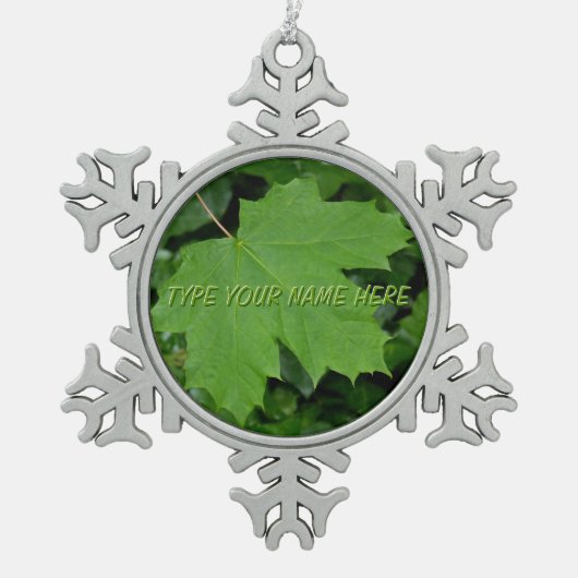 Canada Ornament Personalized Canada Souvenir (Voorkant)